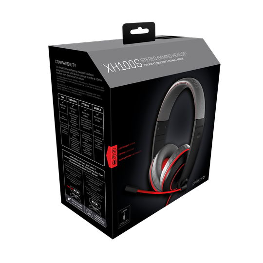 Gioteck XH-100S Wired Stereo Headset (PC,MAC, PS4, XONE)