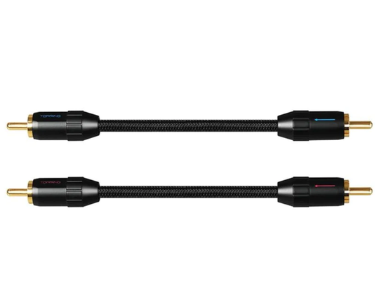 RCA-kaapelit 10cm, Topping TCR2-10