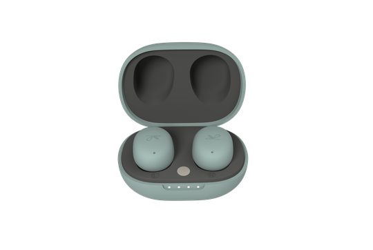 Kreafunk - aPOP in-ear headphones - Dusty green (KFGT08)