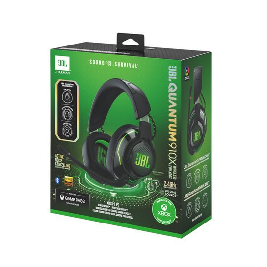 JBL - Bluetooth-Gaming Headset Stereo OverEar - Xbox