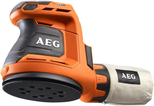 Akkukäyttöinen epäkeskohiomakone 18V (runkoversio), AEG