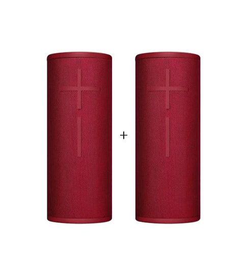 Ultimate Ears 2x BOOM 3 Sunset Red - Bundle
