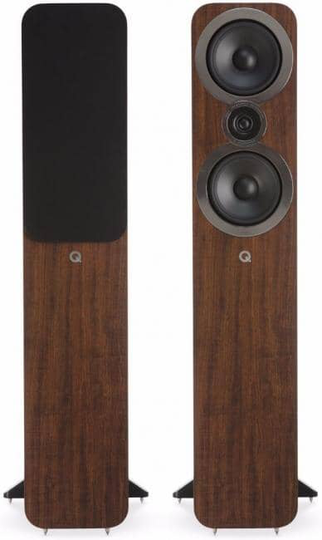 Q Acoustics 3050i laittiakaiutin, pähkinä, pari