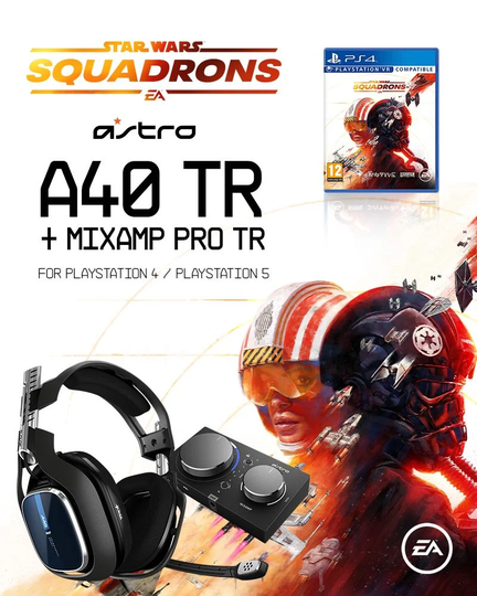 Astro - A40 TR + MA PRO TR PS4 GEN4 + Star Wars - Squadrons (UK/Nordic) - Bundle