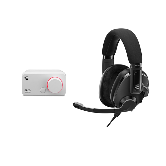 Epos - H3 Hybrid Gaming Headset Black + GSX 300 External Sound Card - Bundle