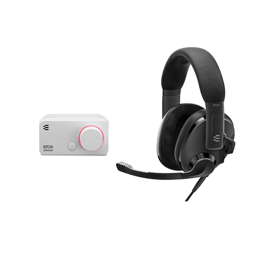 Epos - H3 Gaming Headset Black + GSX 300 External Sound Card - Bundle