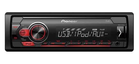 Pioneer MVH-S120UI, autosoitin