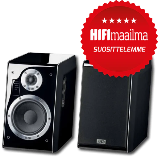 Heco Ascada 2.0 BTX bluetooth-aktiivikaiutin, piano musta, pari OUTLET TUOTE