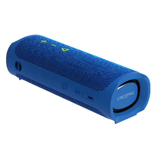 Creative - Muvo Go Bluetooth Speaker, Blue
