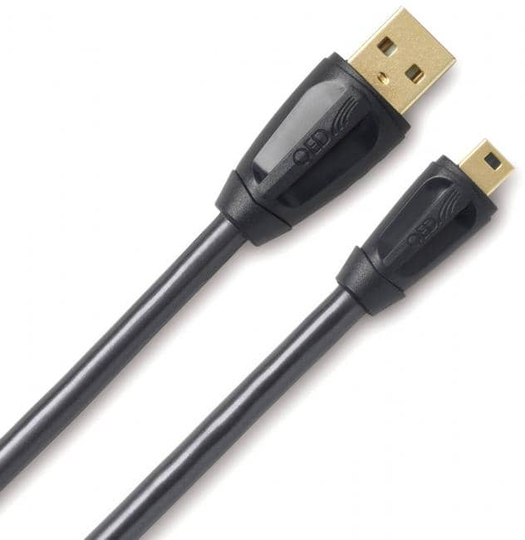 QED Performance USB A-B Graphite kaapeli