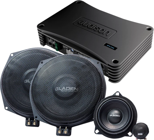 Audiokit BMW hifipaketti Gladen
