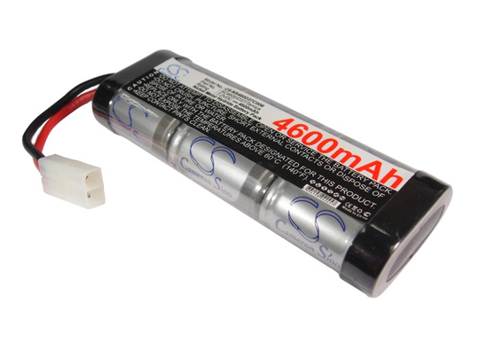 RC akku Ni-MH 4600 7.2V Tamiya liittimet
