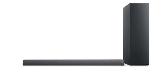 Philips Audio - Soundbar 2.1 with Wireless Subwoofer